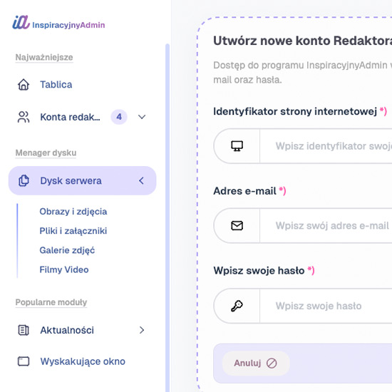 InspiracyjnyAdmin, teraz w wersji 2.0